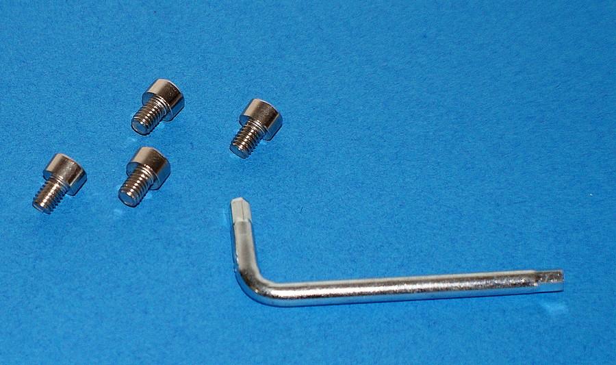 Kit de 4 vis inox LesAnciennes.com