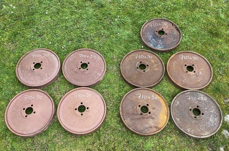 Jantes plates 710x90 CITROEN type A De Dion Bouton LesAnciennes.com