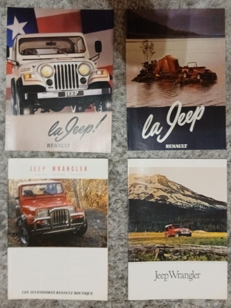 5 prospectus Jeep CJ7,Wrangler LesAnciennes.com