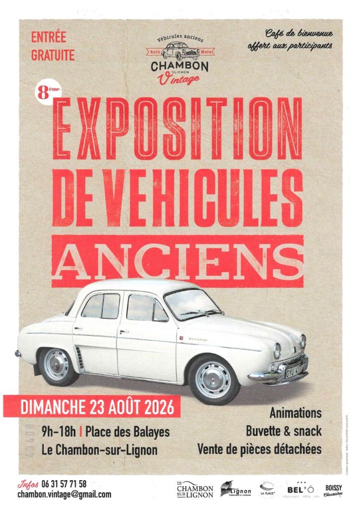8ème exposition de véhicules anciens LesAnciennes.com