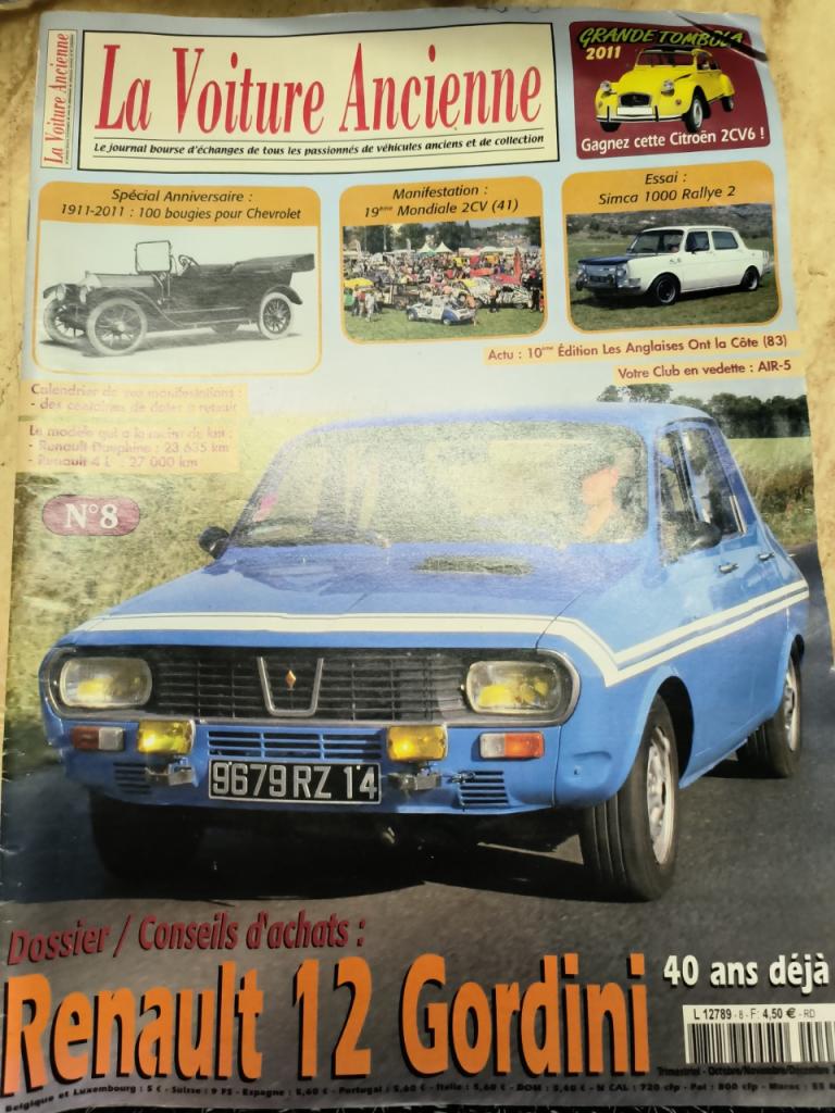 Magazine La Voiture Ancienne n°8 LesAnciennes.com