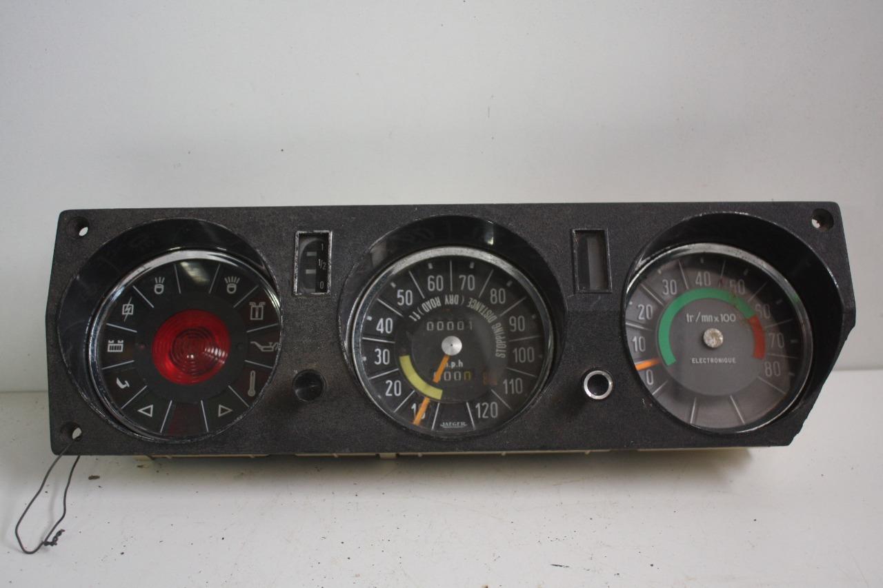 Tableau de bord Compteur MPH Jaeger Citroen ID DS LesAnciennes.com