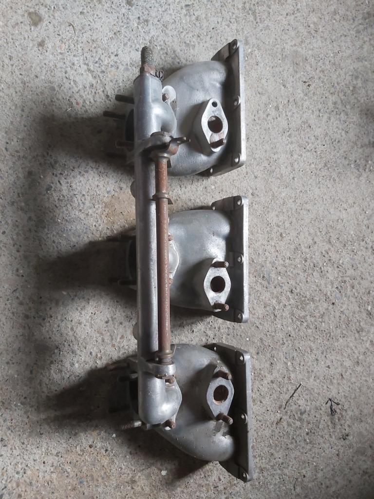 JAGUAR Type E 3.8L une pipe ADM alu nue LesAnciennes.com