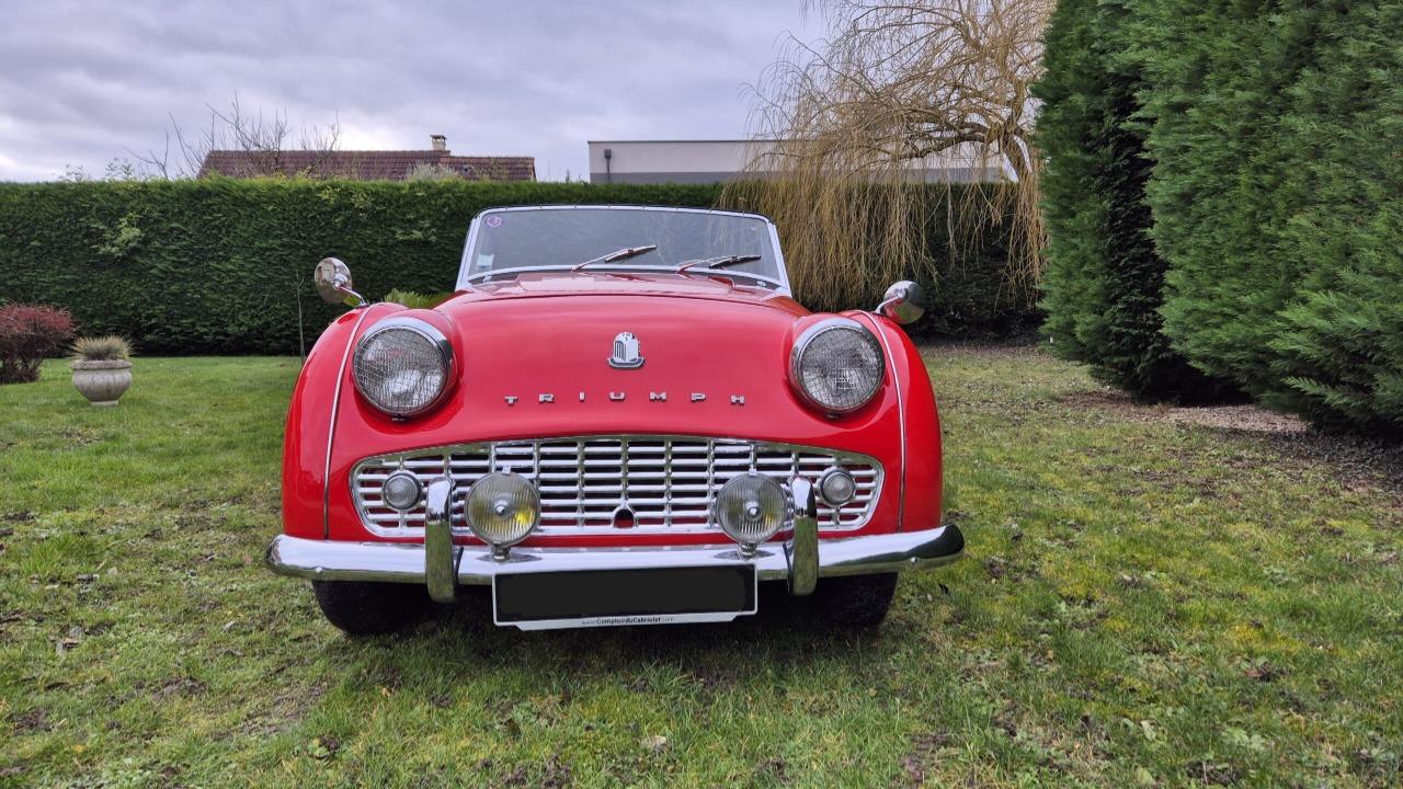 TRIUMPH TR3A - 1960 LesAnciennes.com
