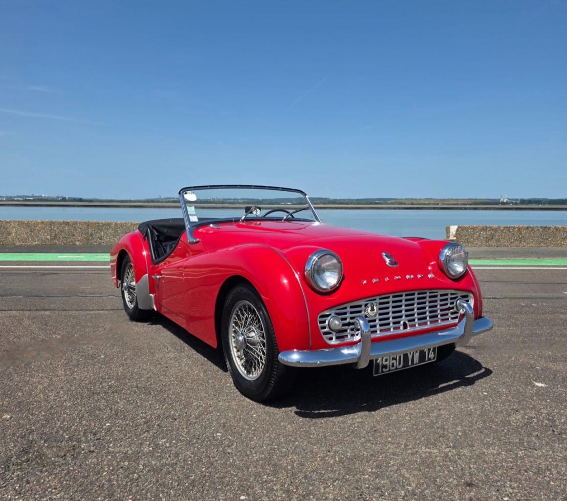 TRIUMPH TR3 - 1960 LesAnciennes.com