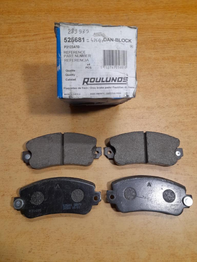 Plaquettes de frein Avant Alfa Sprint Simca 1307- LesAnciennes.com