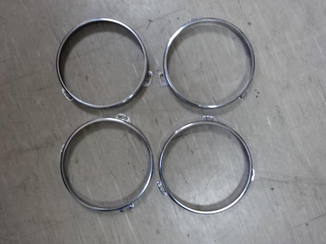 Anneaux chromés de phares pour Maserati Indy LesAnciennes.com