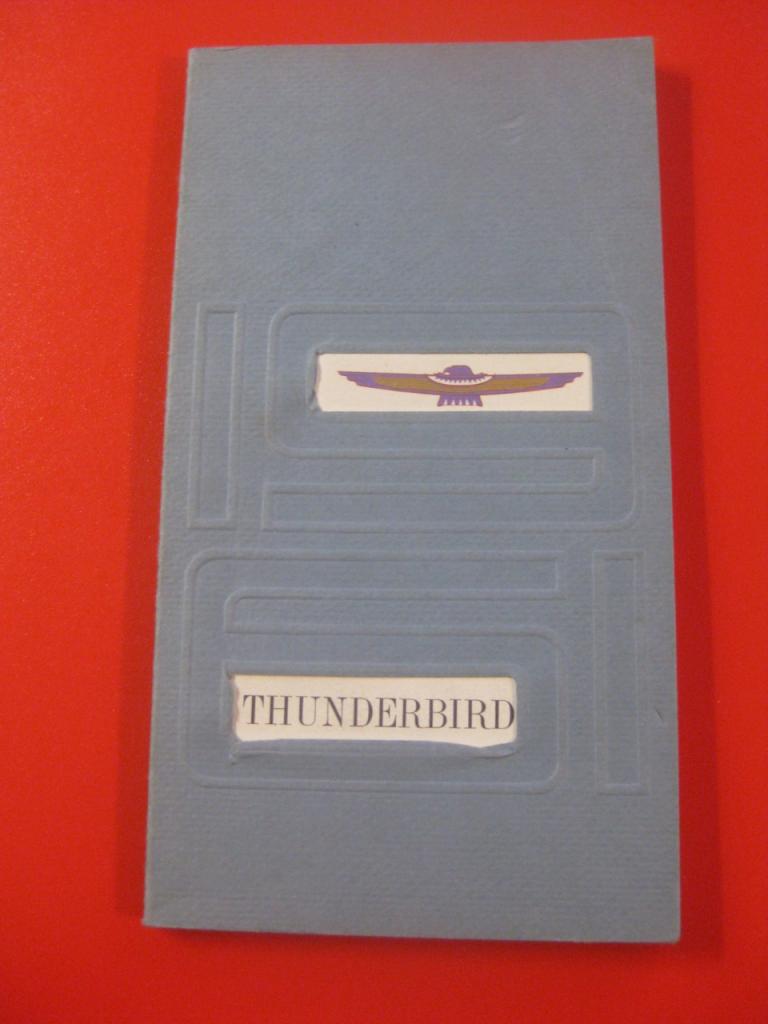 Notice entretien Ford Thunderbird 1961 LesAnciennes.com