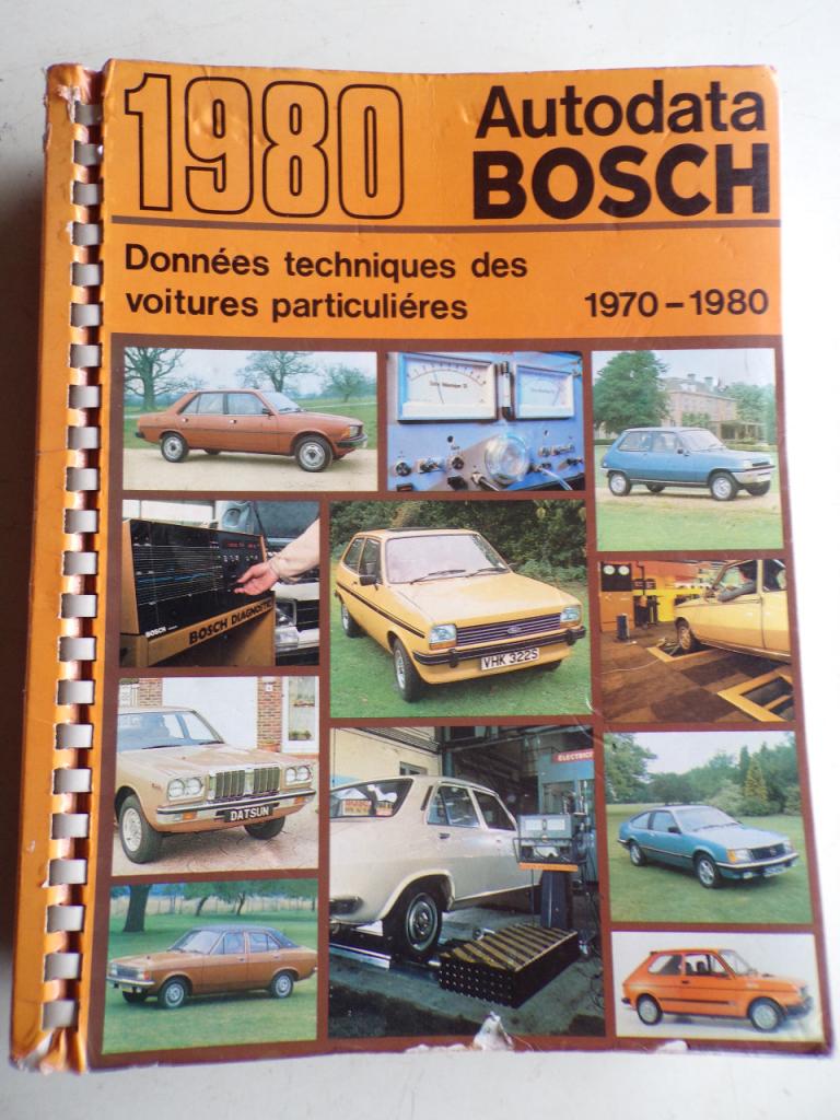 Livre de données techniques Autodata LesAnciennes.com