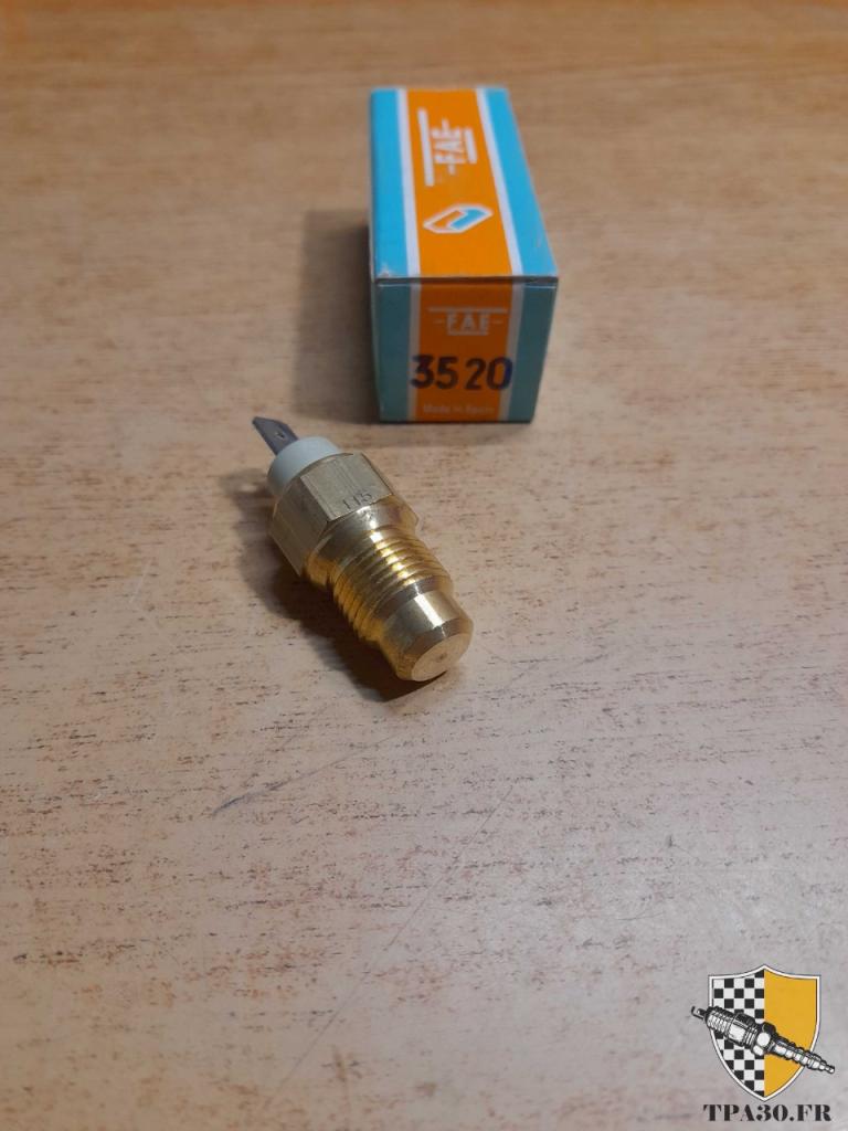 Sonde de température d'eau Peugeot 604 V6 Super 5 LesAnciennes.com