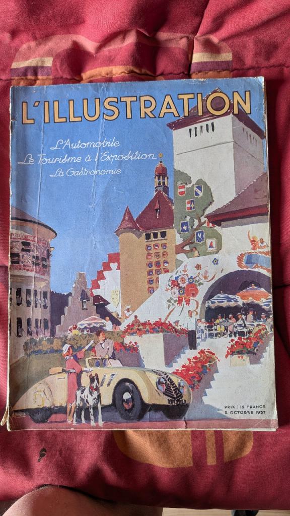 L'Illustration l'Automobile le Tourisme LesAnciennes.com