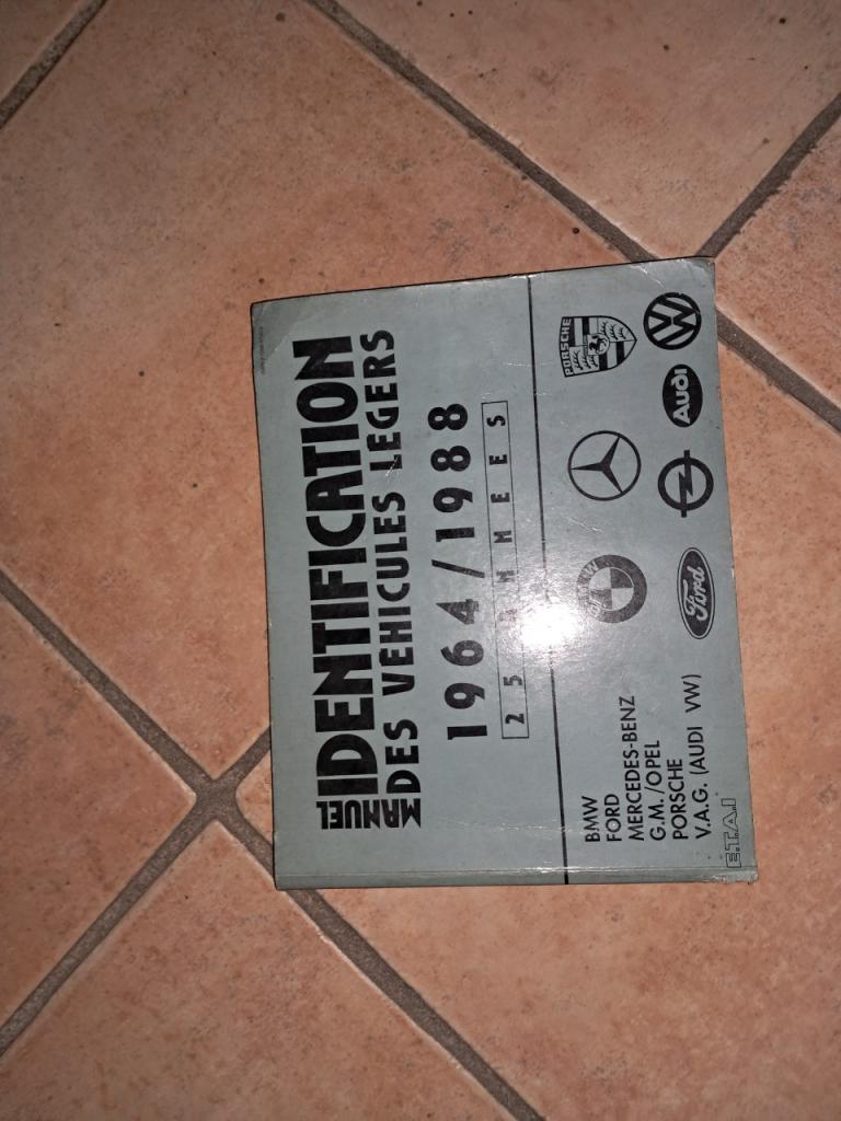 Identification véhi légers BMW MERCO1964-1988 LesAnciennes.com