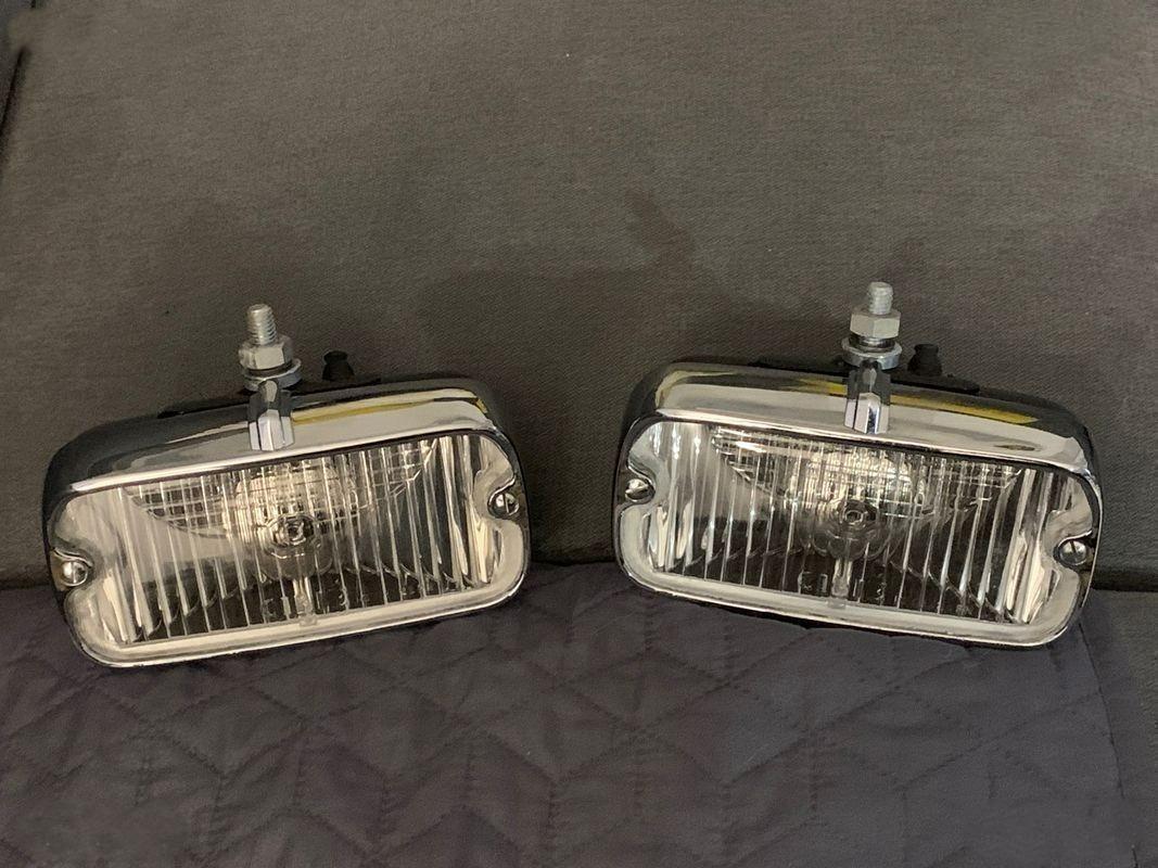 2 Antibrouillard chromés Nylon Saphyr - Dauphine, LesAnciennes.com