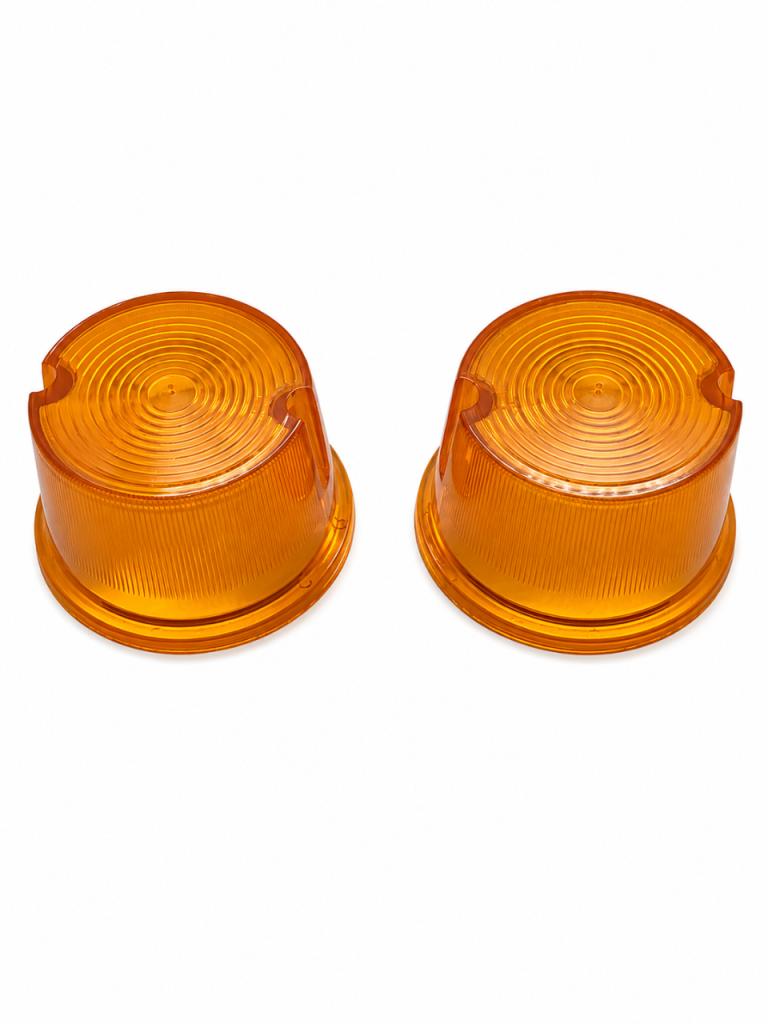 Paire de cabochons de clignotant type Maly Peugeot LesAnciennes.com