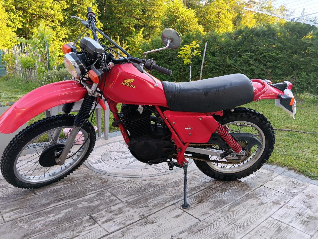 HONDA XL 500 500 xls - 1980 LesAnciennes.com