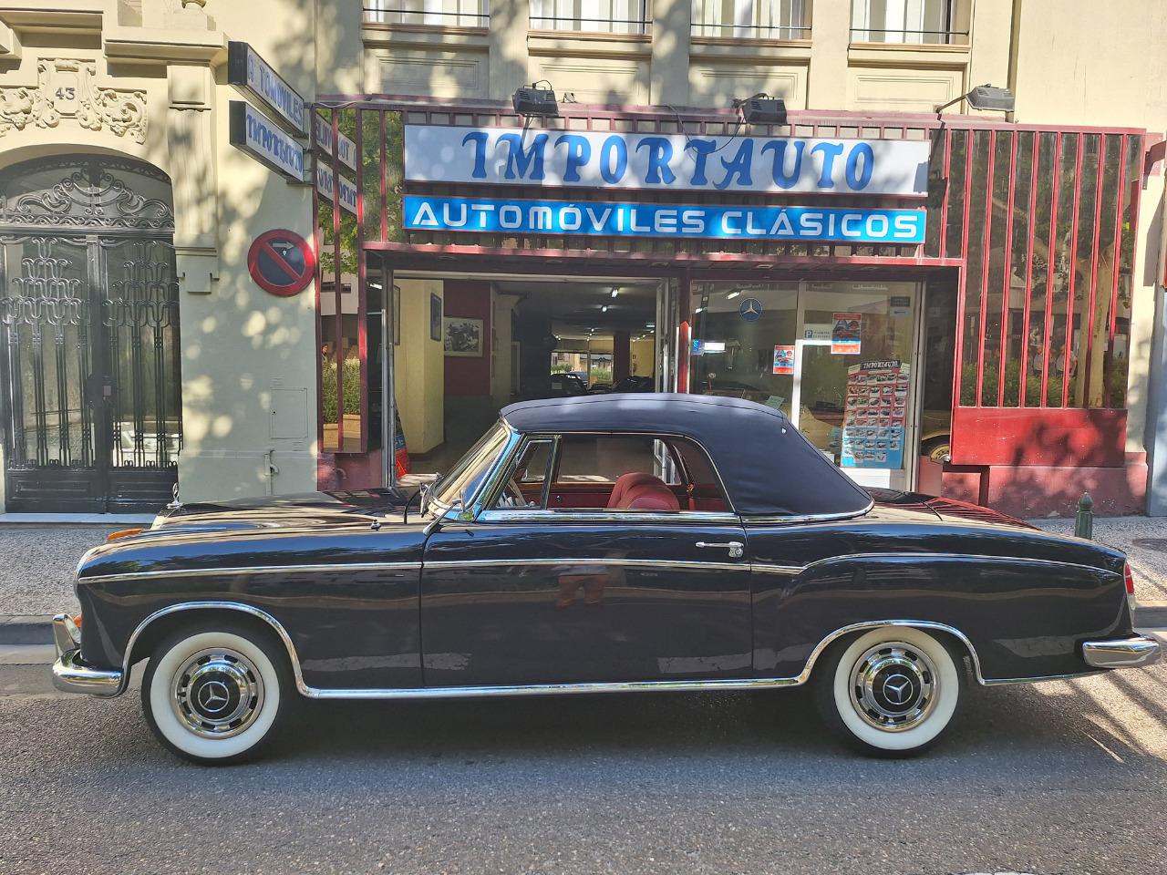MERCEDES 220 S PONTON CABRIO - 1957 LesAnciennes.com