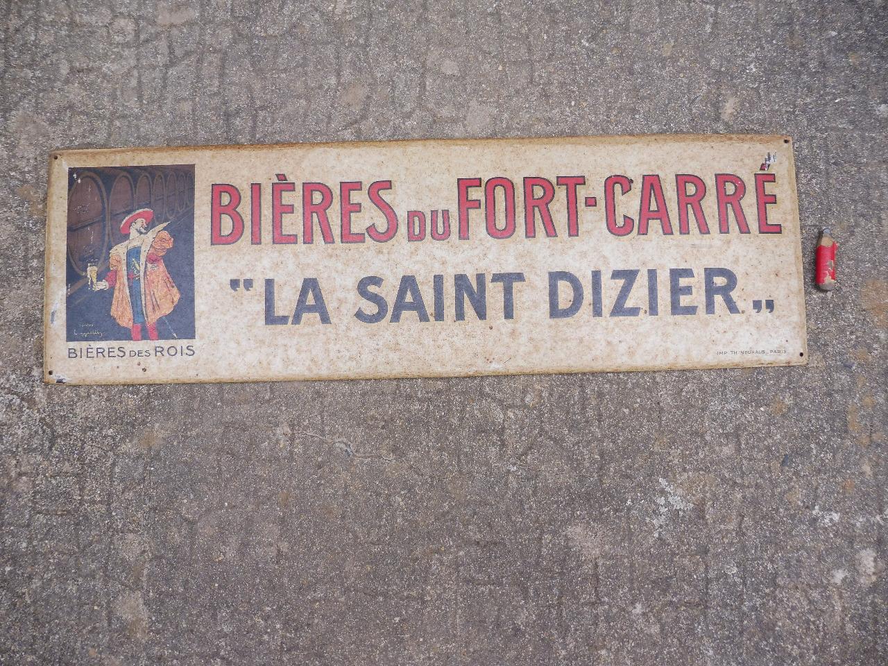 Plaque publicitaire tole peinte LesAnciennes.com