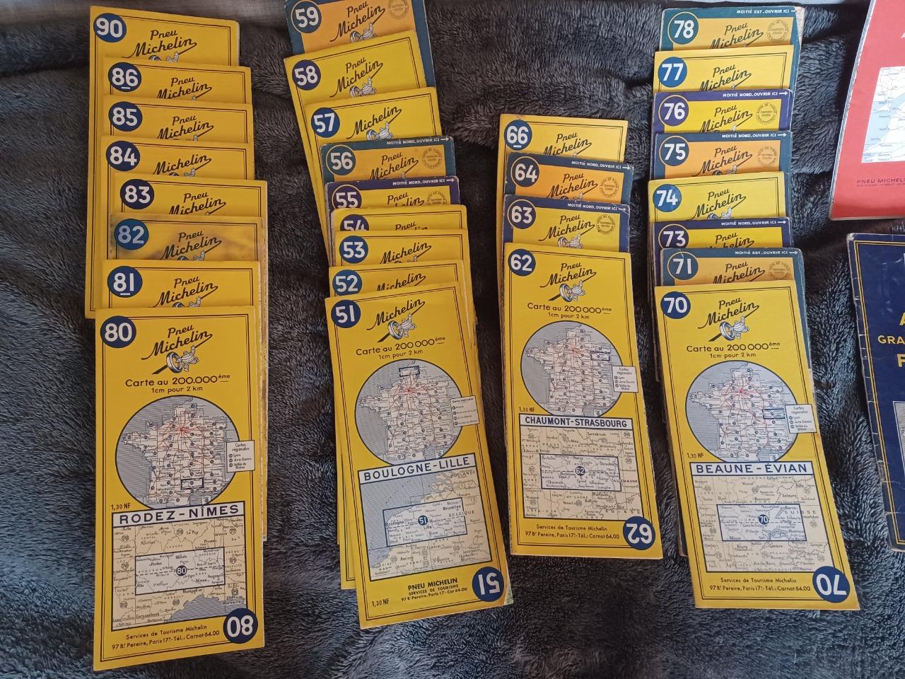 Cartes routières Michelin LesAnciennes.com