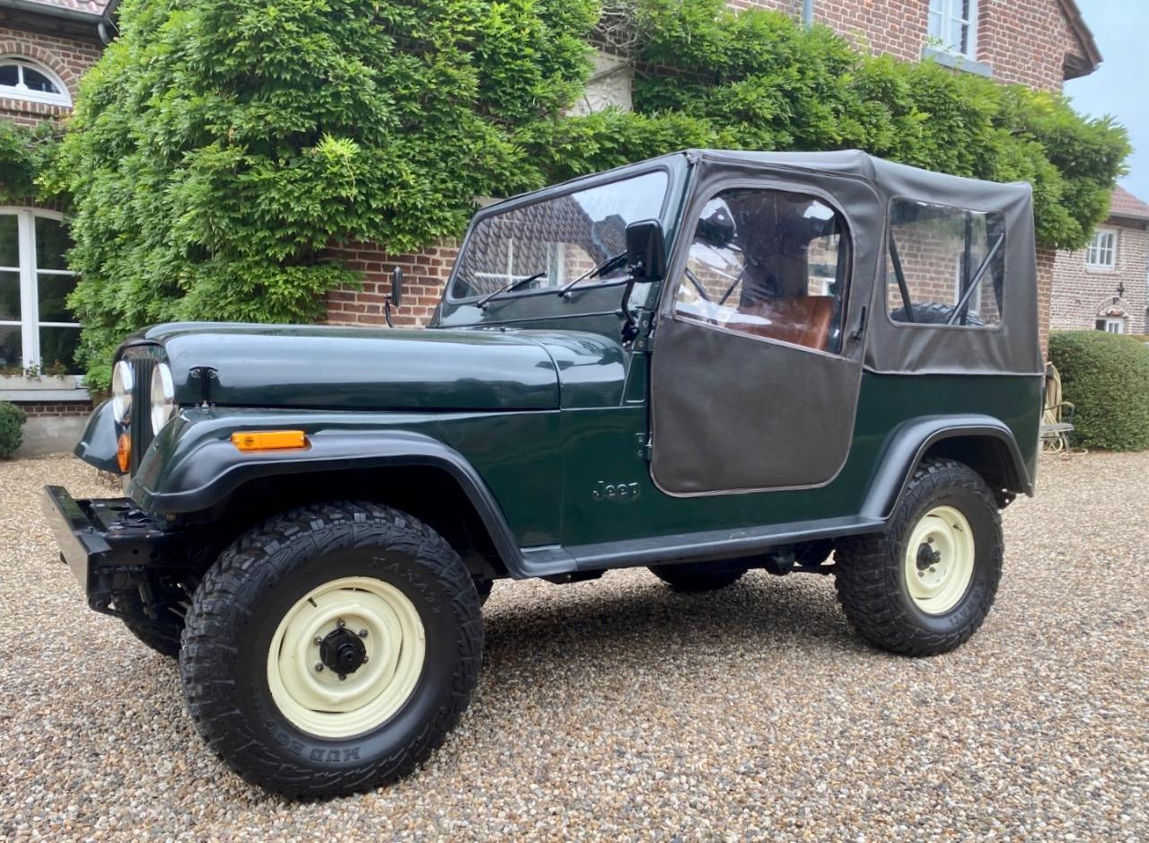 JEEP CJ5 Canvas Top - 1977 LesAnciennes.com