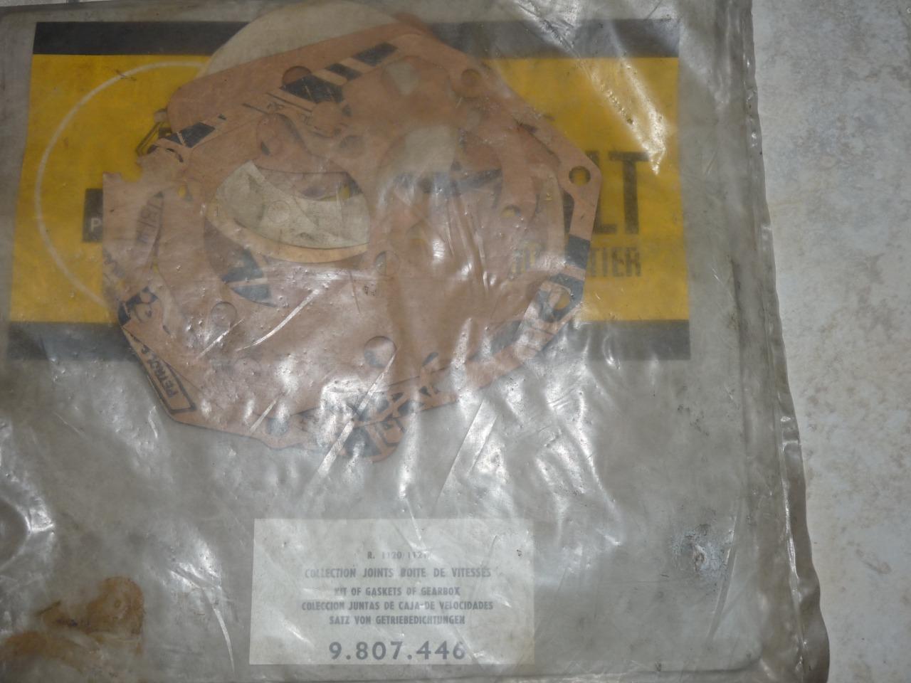 Pochette de joints de boite de vitesses RENAULT 4 LesAnciennes.com