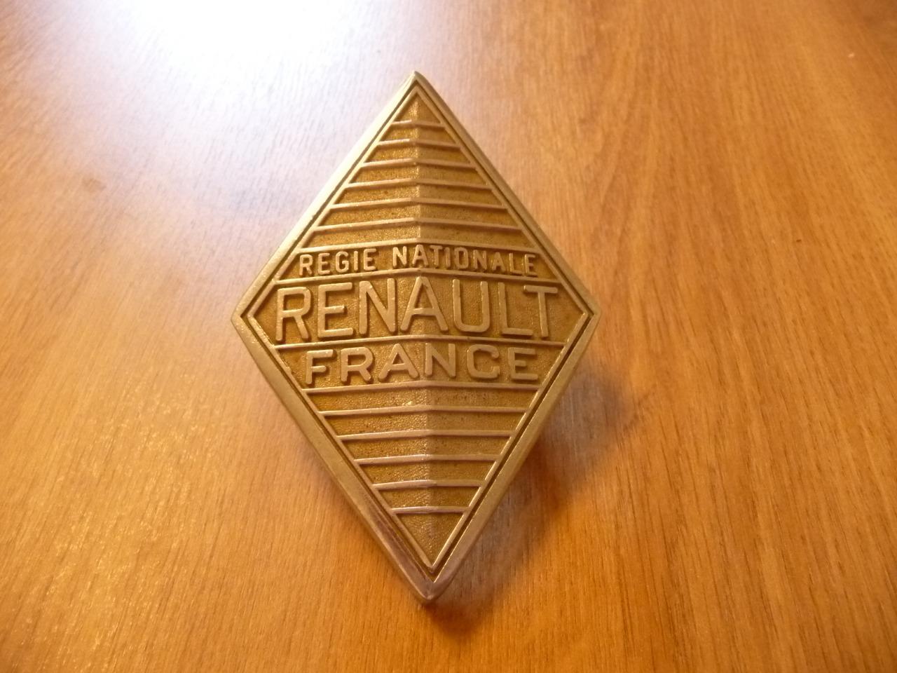 Pièces RENAULT DIVERS SIGLE REGIE NATIONAL RENAULT LesAnciennes.com