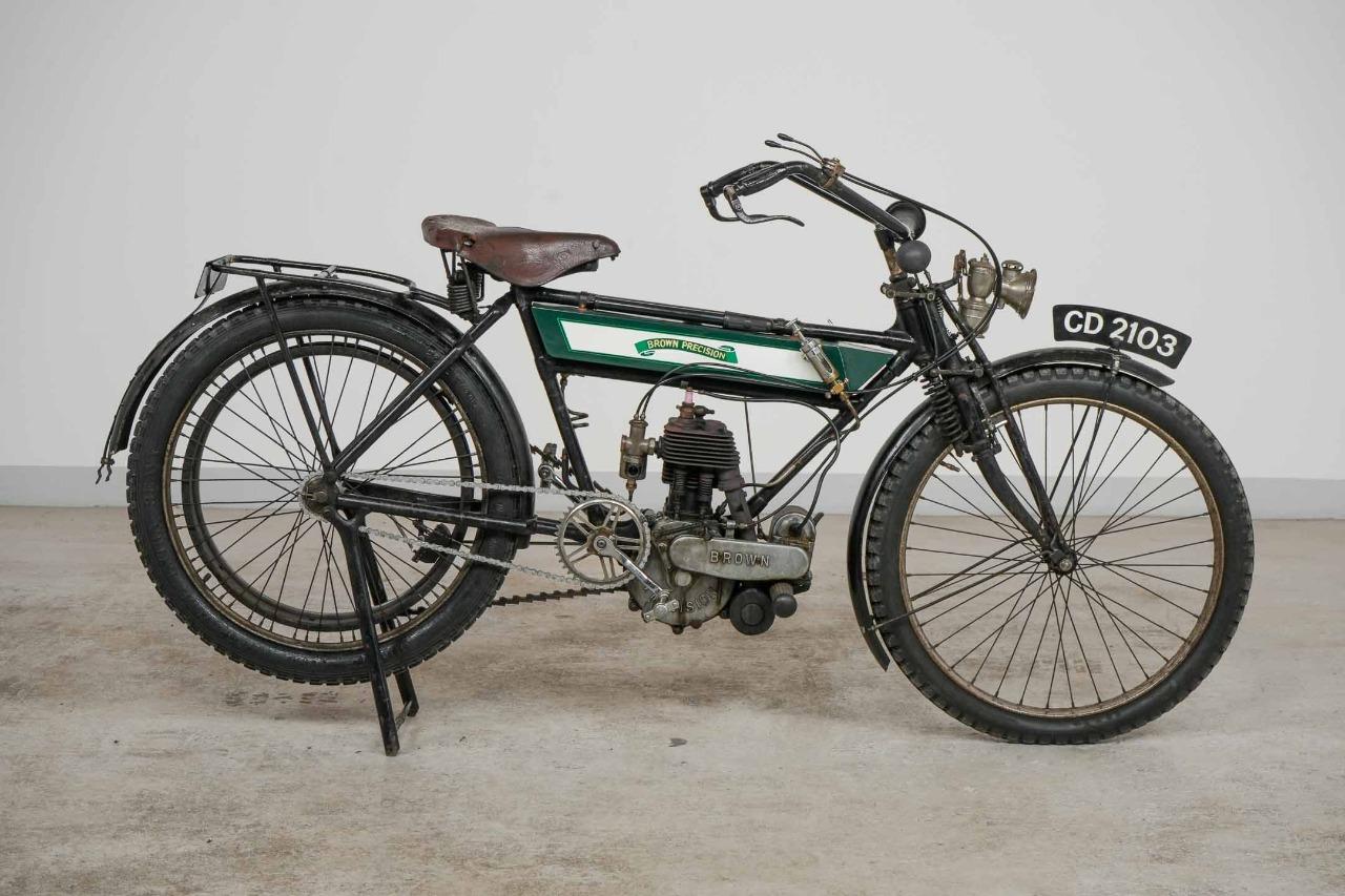 BROWN 300cc 1907 1 cyl sv - 1907 LesAnciennes.com