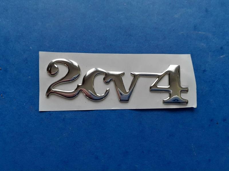 Logo CITROEN 2CV 4 LesAnciennes.com