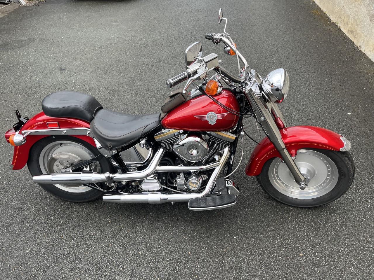 HARLEY DAVIDSON Softail fatboy 1340 - 1992 LesAnciennes.com