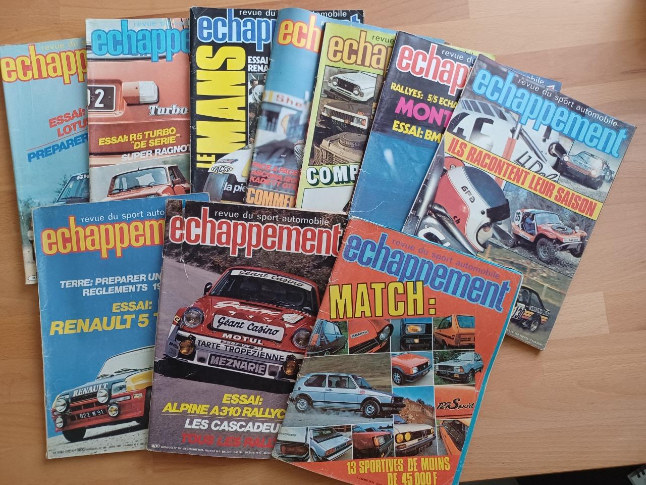 REVUE REVUE ECHAPPEMENT à vendre Page 1940