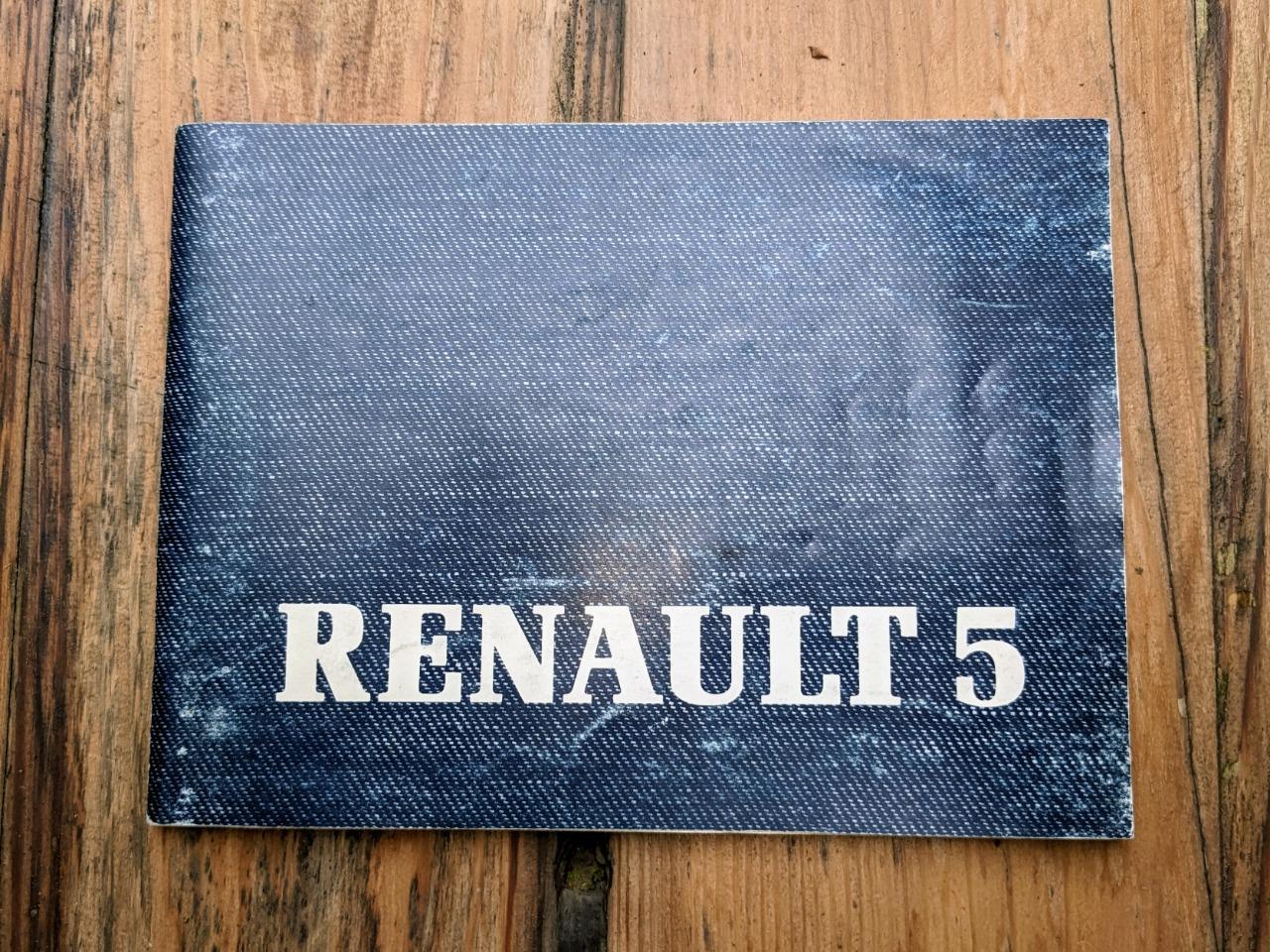 Manuel d'utilisation RENAULT Super 5 LesAnciennes.com