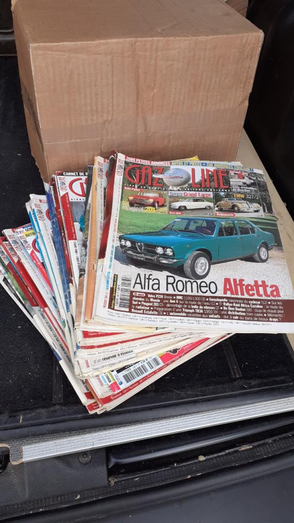 Lot magazines Gazoline LesAnciennes.com