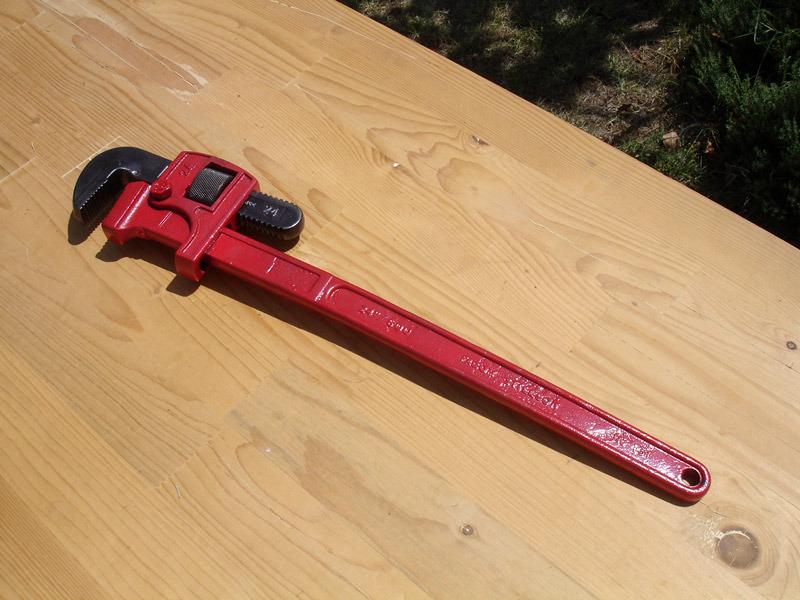 Clé a griffes facom stillson 131 24" 600mm LesAnciennes.com