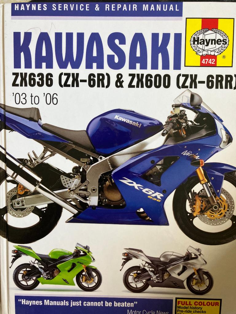 Livre technique KAWASAKI ZX 600 ZX - 6RR LesAnciennes.com