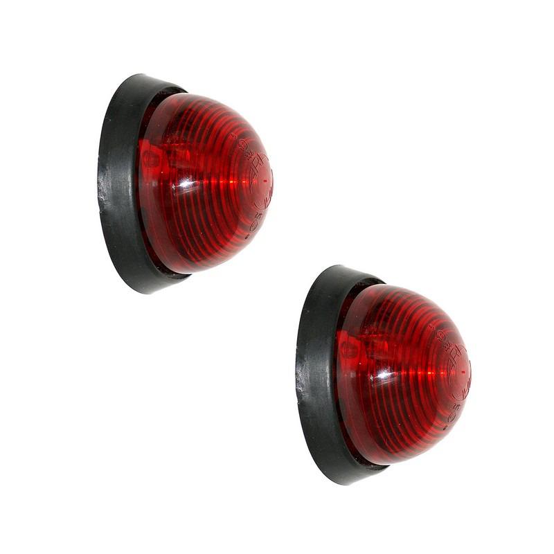 Jeu de 2 feux arrière rouge ARA LesAnciennes.com