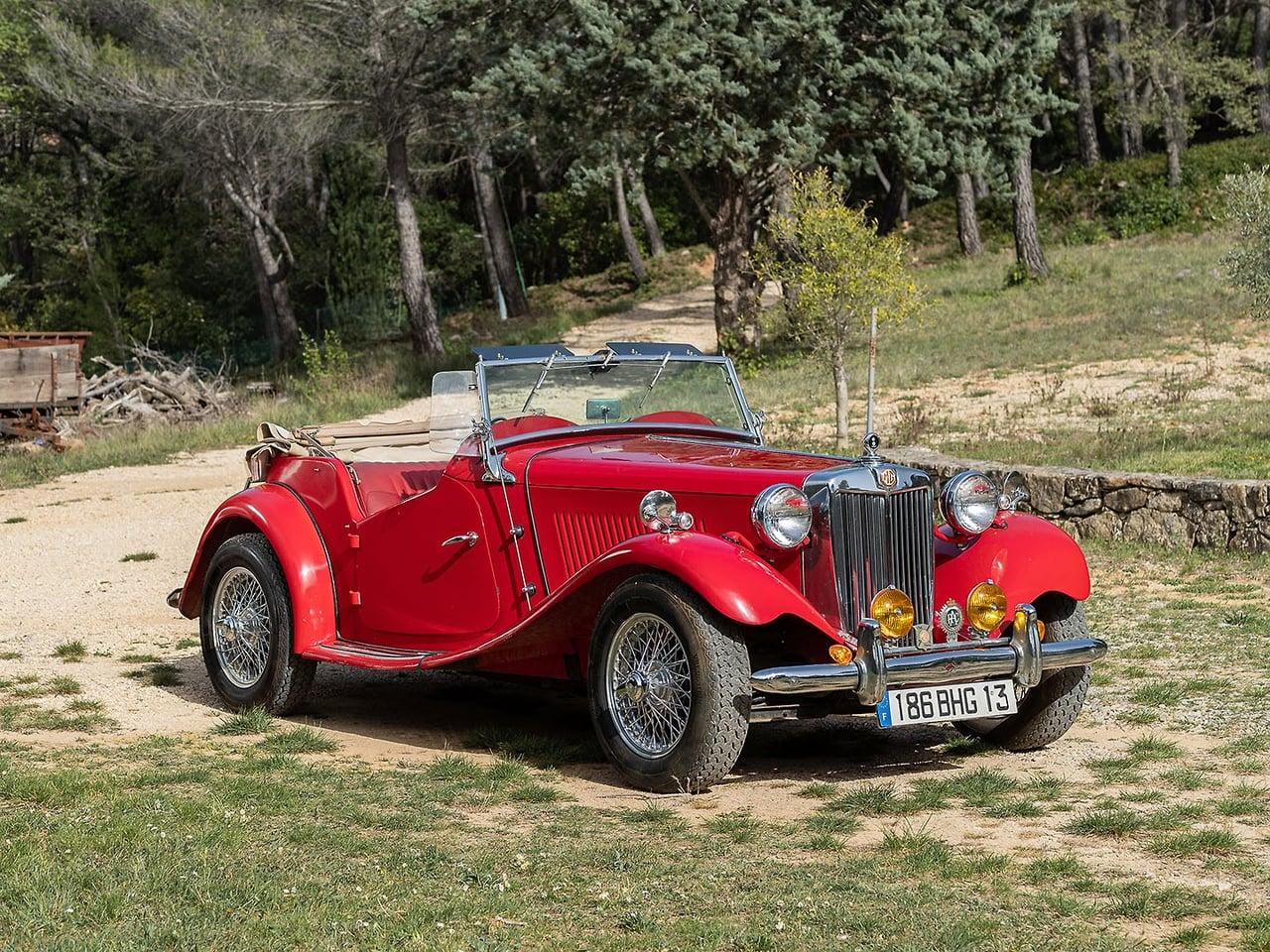 1953 MG TD Mark II LesAnciennes.com