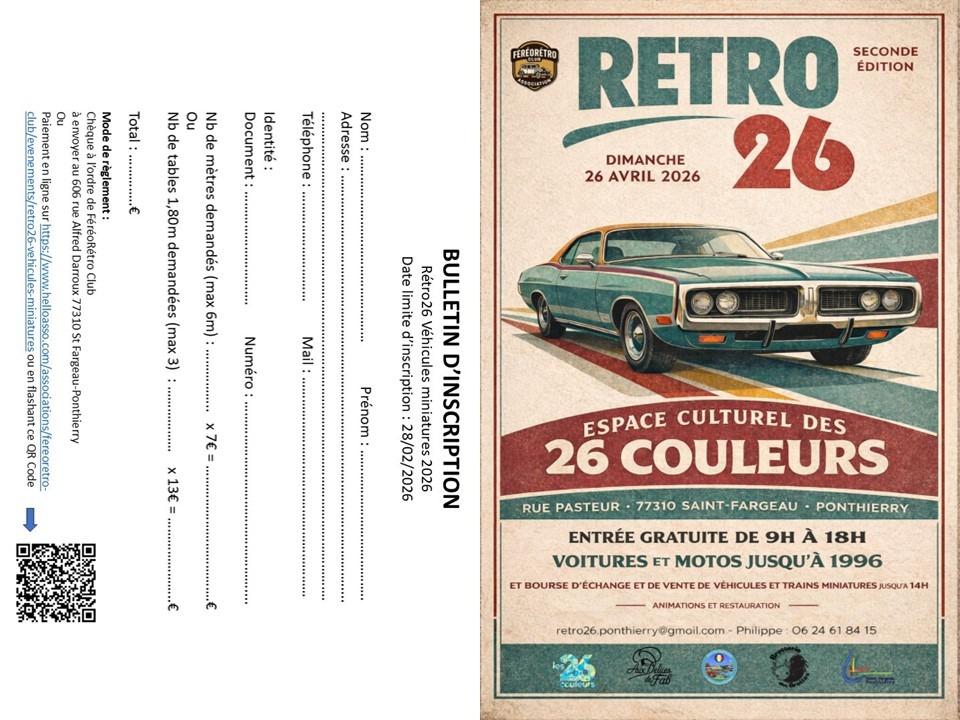 Rétro26 Véhicules et trains miniatures LesAnciennes.com