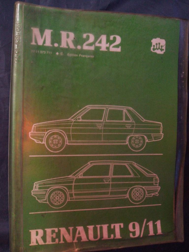 Vend Manuel Atelier MR 242 Renault 9/11 LesAnciennes.com