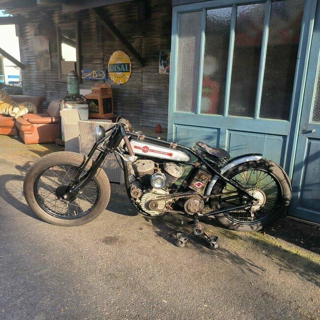 HARLEY DAVIDSON 750 Board Tracker - 1938 LesAnciennes.com