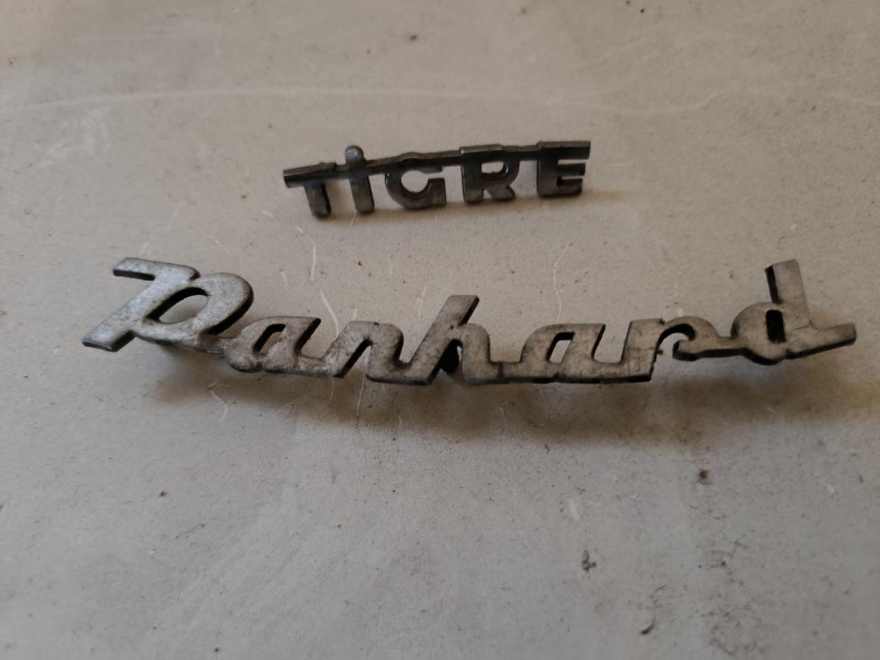 Monogramme PANHARD 17/24/dyna Pl17, Dyna 24 LesAnciennes.com