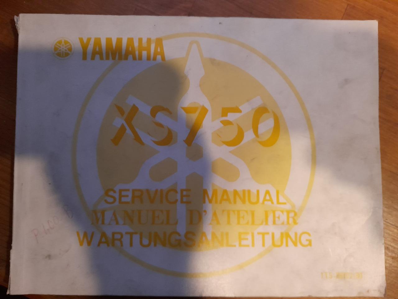 Yamaha XS750 Manuel d'Atelier LesAnciennes.com