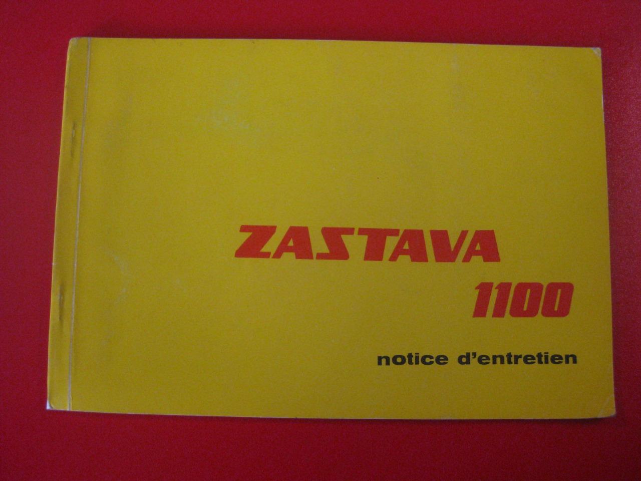 Zastava 1100 1977, notice d'entretien LesAnciennes.com