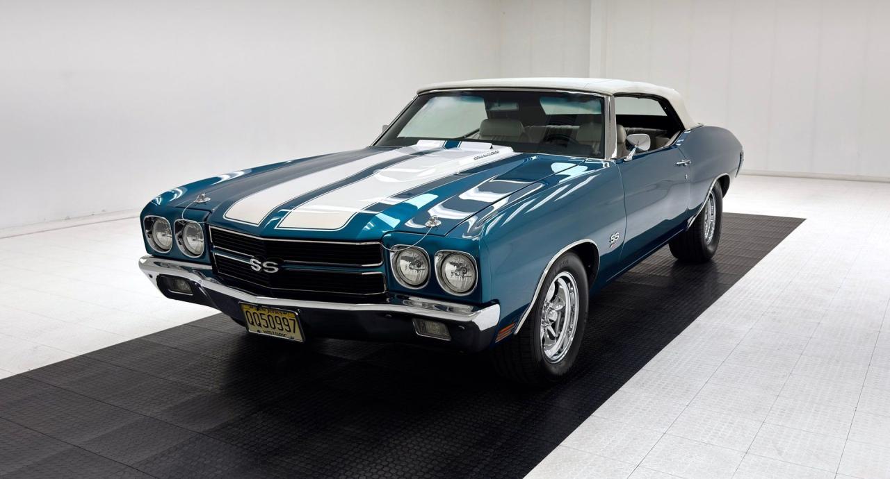 1970 Chevrolet Malibu Chevelle SS Convertible Tribute LesAnciennes.com