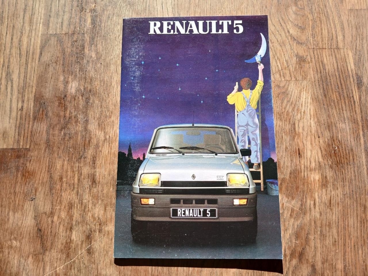 Catalogue gamme RENAULT 5 (R5) 1982 LesAnciennes.com