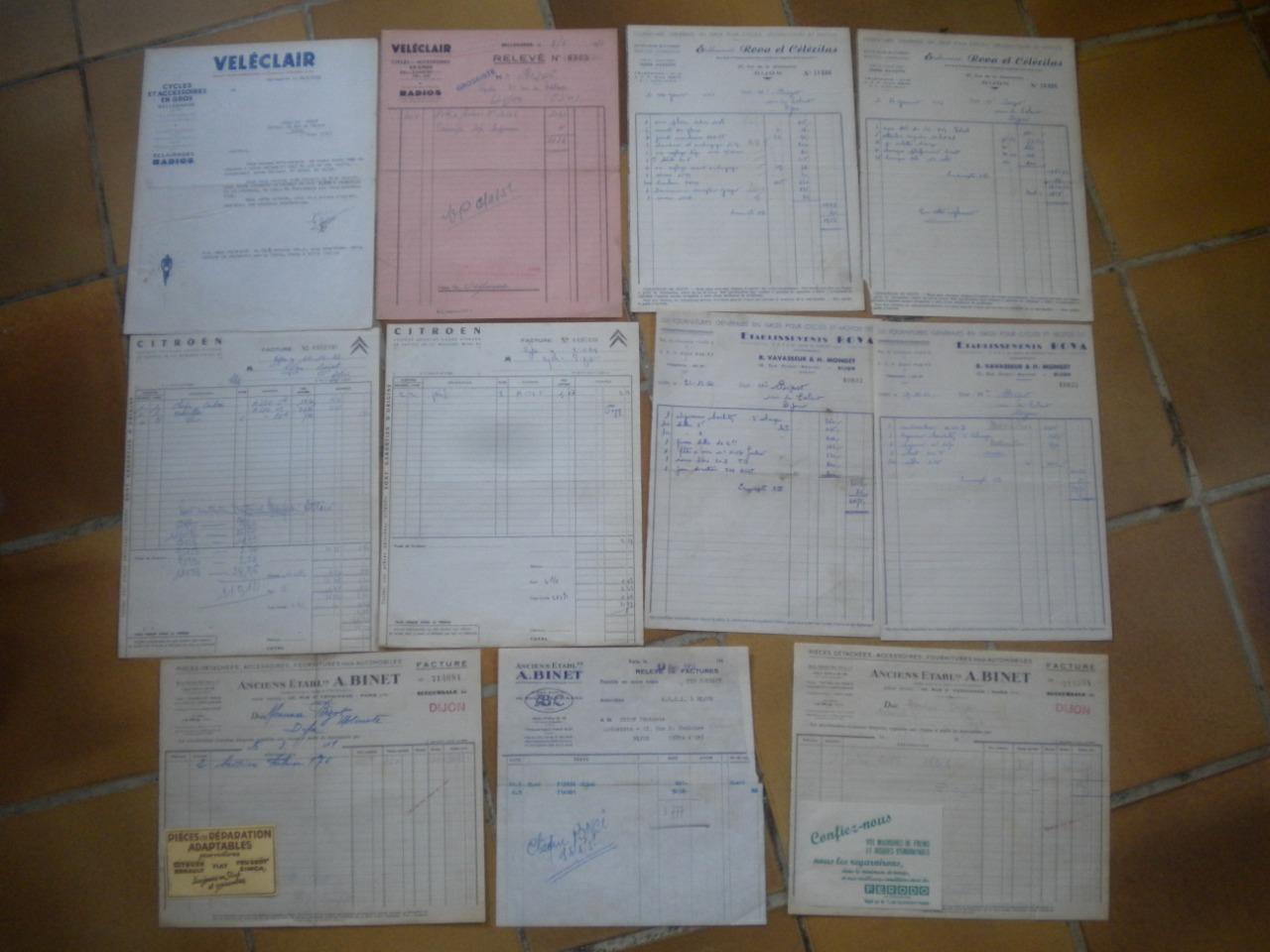 68 documents factures automobiles anciennes LesAnciennes.com