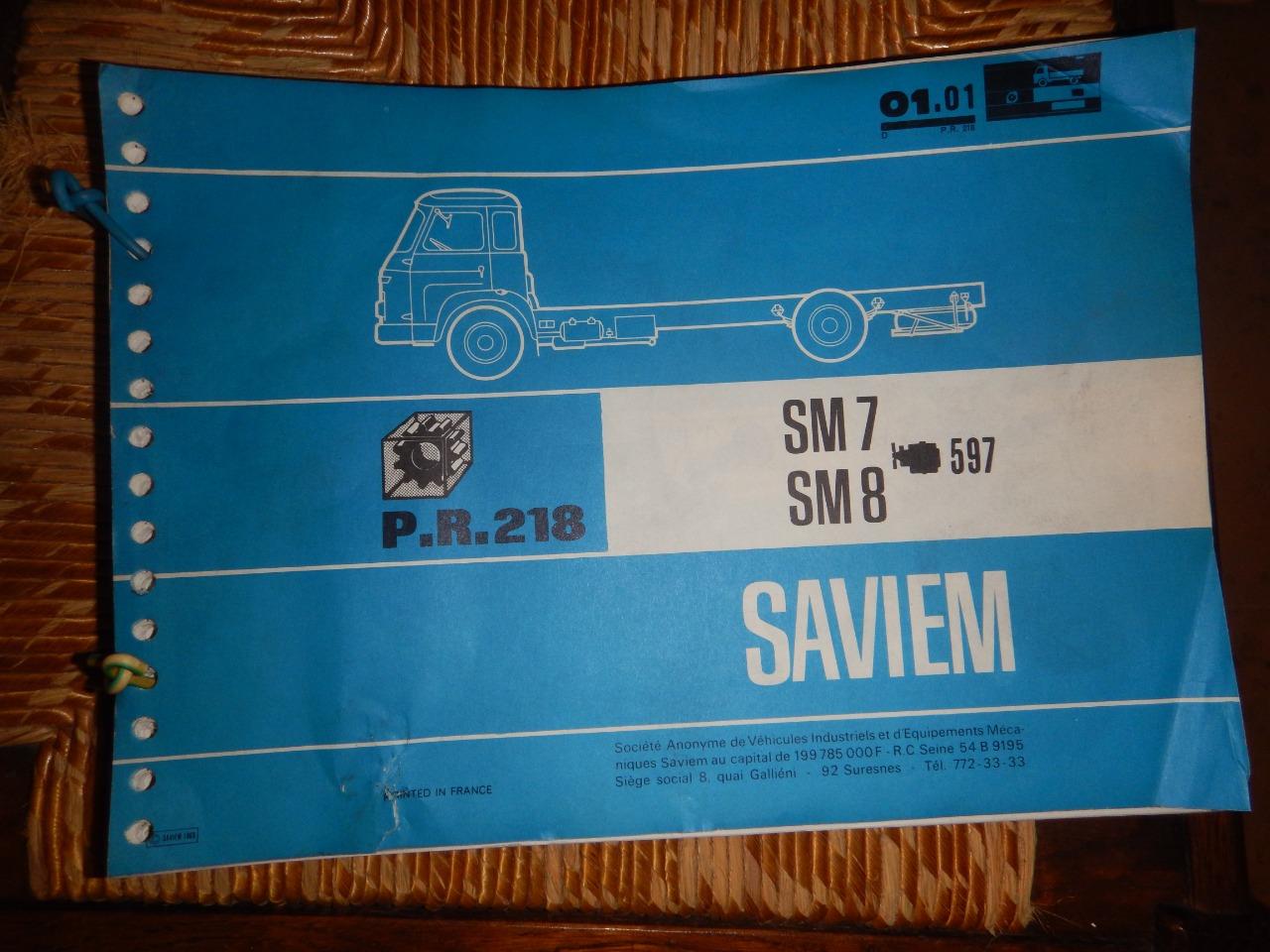 Catalogue de pièces de rechange SAVIEM LesAnciennes.com