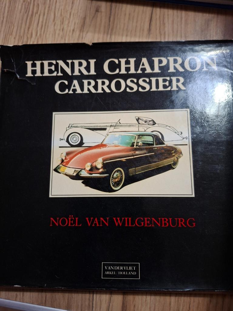 LIVRE OUVRAGE HENRI CHAPRON CARROSSIER LesAnciennes.com