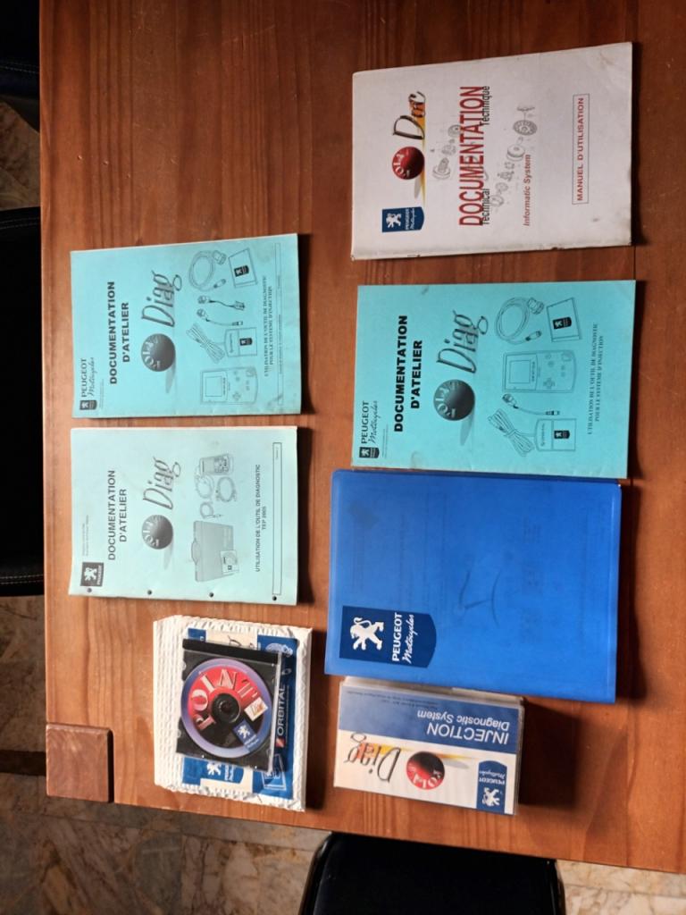 Cartouche diagnostic GameBoy game boy Peugeot scoo LesAnciennes.com