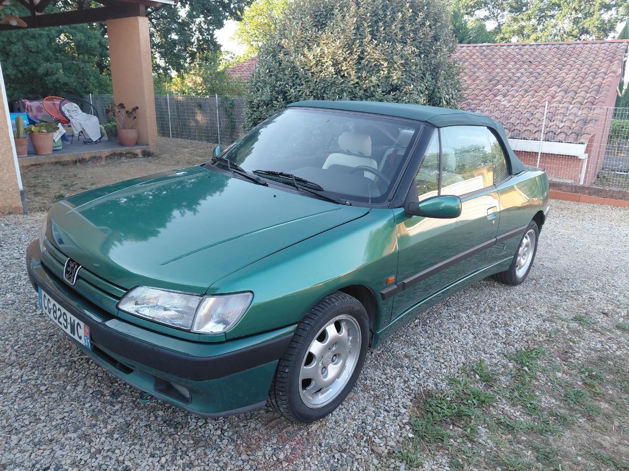 PEUGEOT 306 décapotable Roland Garros - 1995 LesAnciennes.com