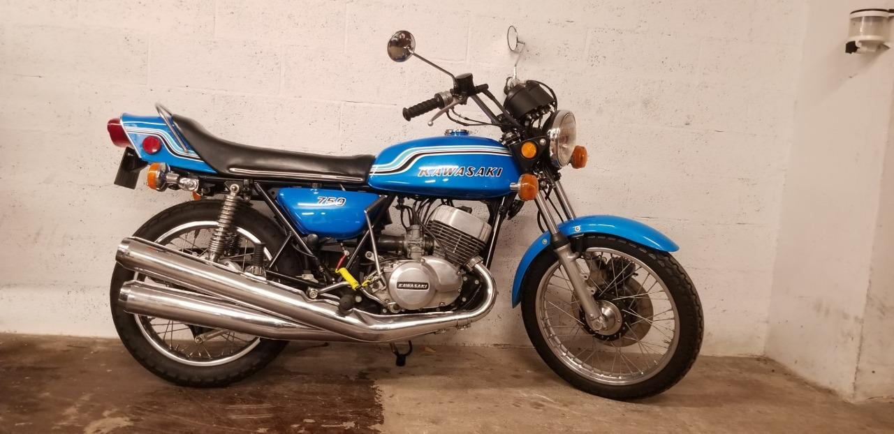 KAWASAKI 750 H2 - 1972 LesAnciennes.com