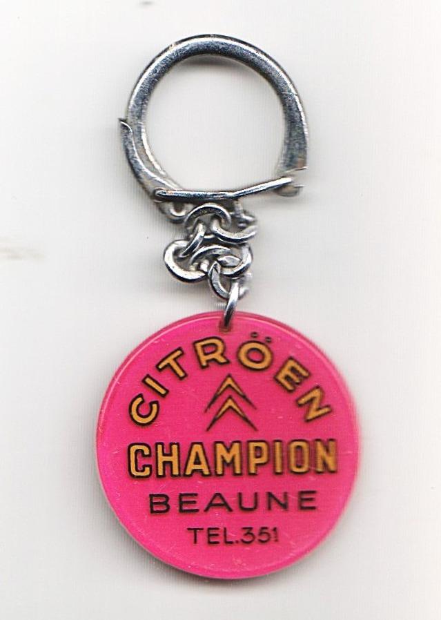 Porte-clés Citroën et Shell LesAnciennes.com